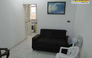 Imagem: O apartamento possui 1 Dormitório, 1 Banheiro, 1 Vaga na garagem