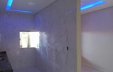 Imagem: A casa possui 3 Dormitórios, 2 Banheiros, 100m² de Área e