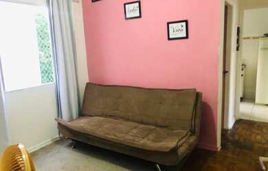 Imagem: O apartamento possui 1 Dormitório, 1 Banheiro, 40m² de Área