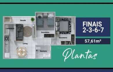 Imagem 2: Apartamento à venda, 56 m² por R$ 235.000,00 - São Cristóvão - Barra...