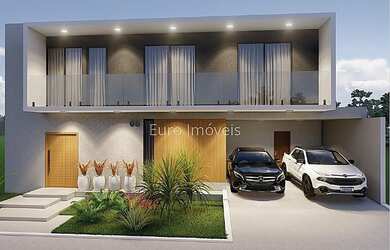 Imagem: A casa possui 3 Dormitórios, 3 Banheiros, 2 Vagas na garagem