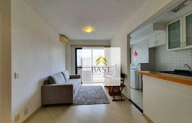 Imagem 3: Apartamento mobiliado com 1 dormitório para alugar, 58 m² por R$ 2.300/mês...