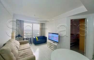 Imagem: O studio possui 1 Dormitório, 1 Banheiro, 1 Vaga na garagem