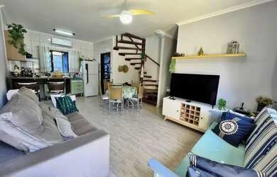 Imagem: A casa em condomínio possui 2 Dormitórios, 1 Banheiro, 2 Vagas