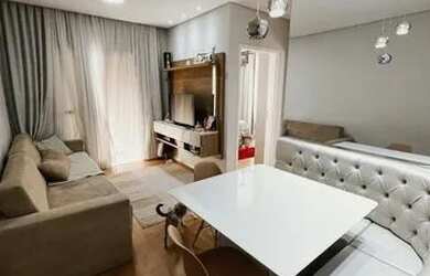 Imagem: O apartamento possui 2 Dormitórios, 2 Banheiros, 1 Vaga na