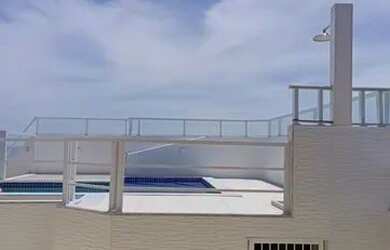 Imagem: O apartamento na cobertura possui 4 Dormitórios, 4 Banheiros