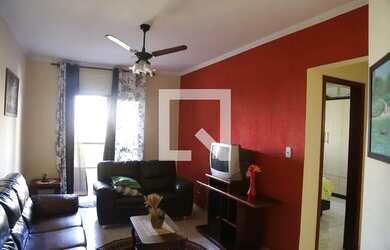 Imagem: O apartamento possui 1 Dormitório, 1 Banheiro, 1 Vaga na garagem