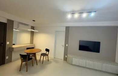 Imagem 4: Apartamento 01 dormitório mobiliado no centro de Alphaville - 1ª LOCAÇÃO