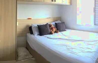 Imagem: O apartamento possui 2 Dormitórios, 2 Banheiros, 2 Vagas na