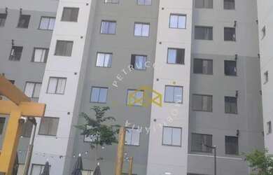 Imagem: O apartamento possui 1 Dormitório, 1 Banheiro, 1 Vaga na garagem