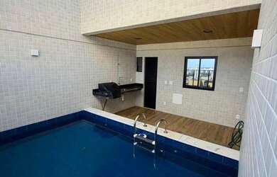 Imagem: O apartamento na cobertura possui 3 Dormitórios, 5 Banheiros