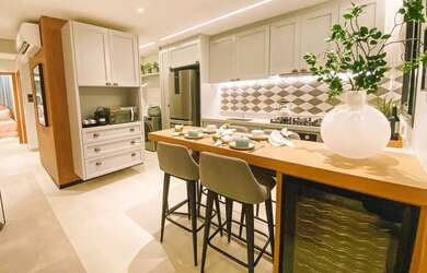 Imagem: O apartamento possui 2 Dormitórios, 2 Banheiros, 64m² de Área