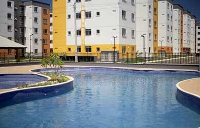 Imagem: O apartamento possui 2 Dormitórios, 1 Banheiro, 47m² de Área