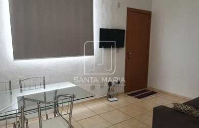 Imagem: O apartamento possui 2 Dormitórios, 1 Banheiro, 1 Vaga na garagem