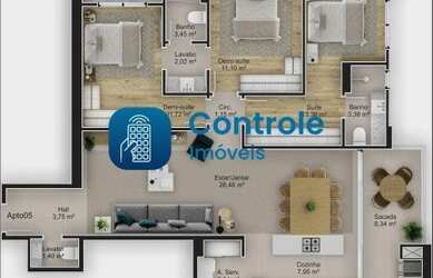 Imagem 8: S/Excelente opção de imóvel na planta, no Bairro Kobrasol em São José