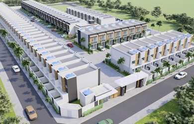 Imagem: A casa possui 3 Dormitórios, 3 Banheiros, 1 Vaga na garagem