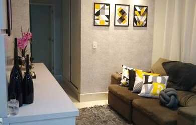 Imagem: O apartamento possui 3 Dormitórios, 2 Banheiros, 1 Vaga na