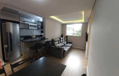 Imagem: O apartamento possui 2 Dormitórios, 2 Banheiros, 1 Vaga na