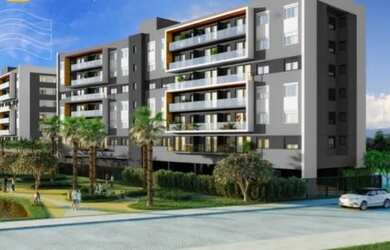 Imagem: O apartamento na cobertura possui 3 Dormitórios, 2 Banheiros