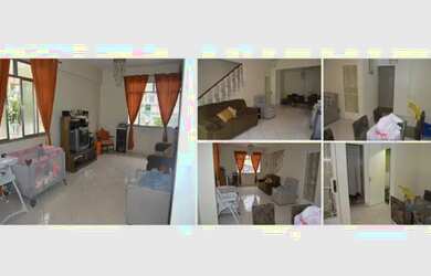 Imagem: A casa em condomínio possui 4 Dormitórios, 4 Banheiros, 2