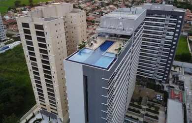 Imagem: O apartamento possui 1 Dormitório, 1 Banheiro, 1 Vaga na garagem