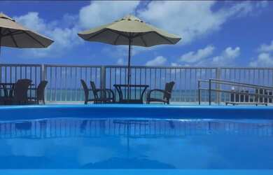 Imagem: O apartamento possui 1 Dormitório, Acomodam 2 pessoas e está