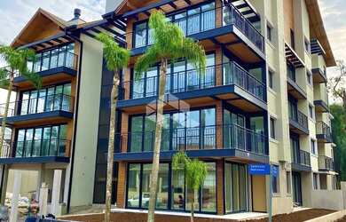 Imagem: O apartamento possui 1 Dormitório, 2 Banheiros, 1 Vaga na garagem