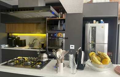 Imagem: O apartamento na cobertura possui 3 Dormitórios, 3 Banheiros