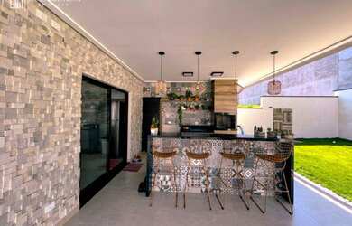 Imagem 3: Casa linda aconchegante no condomínio no Alphaville II na região do...