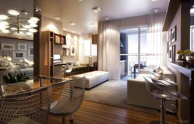 Imagem: O apartamento possui 3 Dormitórios, 2 Banheiros, 2 Vagas na