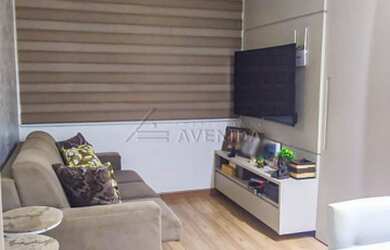 Imagem: O apartamento possui 2 Dormitórios, 1 Banheiro, 1 Vaga na garagem