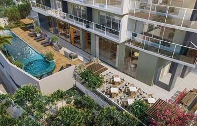 Imagem: O studio possui 1 Dormitório, 1 Banheiro, 1 Vaga na garagem