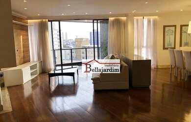 Imagem: O apartamento possui 3 Dormitórios, 4 Banheiros, 4 Vagas na