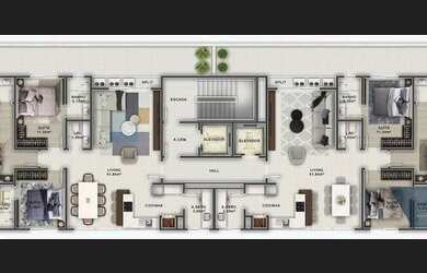 Imagem 13: BALNEáRIO CAMBORIú - Apartamento Padrão - Pioneiros