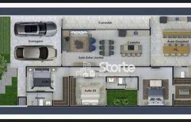 Imagem 1: Casa alto padrão com 3 suítes à venda, 142m² por R$ 855.000 - Quinta...