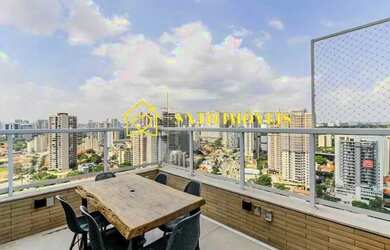 Imagem: O apartamento possui 4 Dormitórios, 5 Banheiros, 3 Vagas na