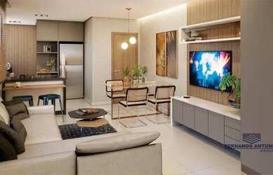 Imagem: O apartamento possui 2 Dormitórios, 2 Banheiros, 2 Vagas na