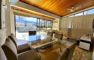 Imagem: O apartamento na cobertura possui 3 Dormitórios, 2 Banheiros