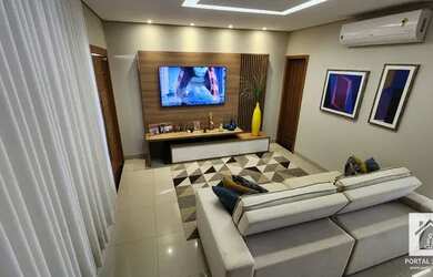 Imagem: A casa em condomínio possui 3 Dormitórios, 4 Banheiros, 2