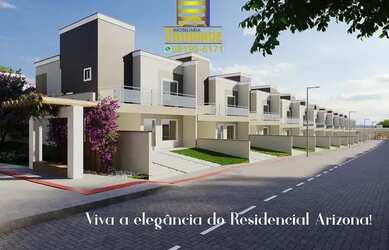 Imagem: A casa em condomínio possui 3 Dormitórios, 2 Banheiros, 2