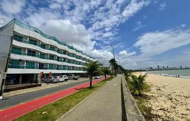 Imagem: O apartamento possui 1 Dormitório, 1 Banheiro, 1 Vaga na garagem
