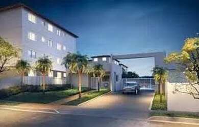 Imagem: O apartamento possui 2 Dormitórios, 1 Banheiro, 1 Vaga na garagem