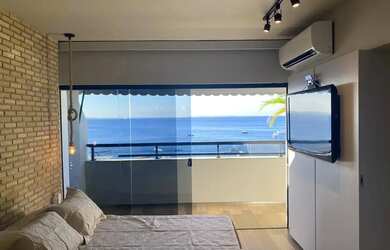 Imagem 3: Alugo Excelente Studio, decorado e mobiliado, frente mar, na Ladeira da...