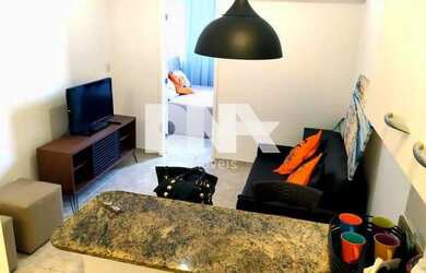 Imagem: A kitnet possui 1 Dormitório, 1 Banheiro, 30m² de Área e