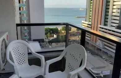 Imagem: O apartamento possui 1 Dormitório, 1 Banheiro, 1 Vaga na garagem