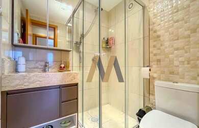 Imagem: O apartamento possui 3 Dormitórios, 2 Banheiros, 2 Vagas na