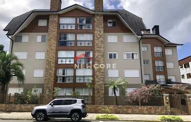 Imagem: O apartamento possui 1 Dormitório, 1 Banheiro, 1 Vaga na garagem