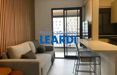 Imagem: O apartamento possui 1 Dormitório, 1 Banheiro, 40m² de Área