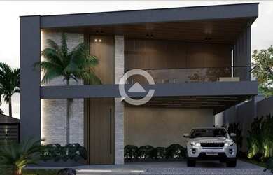 Imagem: A casa em condomínio possui 3 Dormitórios, 5 Banheiros, 4