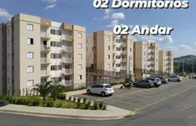 Imagem: O apartamento possui 2 Dormitórios, 1 Banheiro, 1 Vaga na garagem